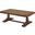 Amy 52 Inch Transitional Wood Coffee Table In Driftwood