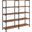 Analiese 4-shelf Open Bookcase Antique Nutmeg