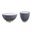 Anderson Ceramic Faux Marble Tabletop Occasional Table Set In Grey