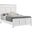 Andover White Full Panel Bed