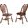 Andrews Arrowback Chestnut Brown Dining Chair Set of 2