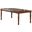 Andrews Chestnut Brown Butterfly Leaf Dining Table