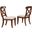 Andrews Chestnut Brown Dining Chair Set of 2
