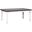 Andrews Distressed Antique White with Chestnut Brown Top Extendable Dining Table