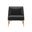 Andria Lounge Chair In Arashi Black
