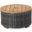 Anguilla Wicker Coffee Table In Dark Grey