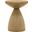 Anika Iron End Table In Brown
