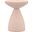 Anika Iron End Table In Pink