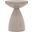 Anika Iron End Table In Taupe