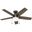 Anisten 44 Inch Ceiling Fan with LED Light Kit and Pull Chain In Noble Bronze and Warm Grey Oak