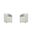 Anna Round Faux Leather Dining Chair Set of 2 In Light Stone Grey