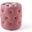 Anthem Dusty Rose Tufted Button Round Performance Velvet Ottoman
