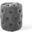 Anthem Gray Tufted Button Round Performance Velvet Ottoman EEI-3778-GRY