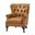 Anthony Genuine Leather Armchair In Camel