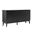 Anton 4 Door Sideboard In Black