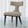 Anvil Back Dining Chair In Woven