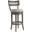 Cohesion Program Aperitif Swivel Bar Stool In Grigio