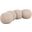 Apollo Boucle Fabric Bench In Beige
