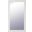 Aqua White Rectangle Mirror VM21832WH
