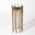 Aquilo Accent Table In Antique Brass