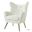 Arama Accent Chair In Ivory