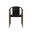 Aran Dining Armchair In Onyx
