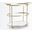 Arbor Bar Cart In Brass