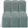 Arc Mint Vegan Leather Straight Chair In Green