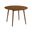 Arcadia 42 Inch Round Dining Table In Walnut Wood
