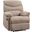 Arcadia Beige Woven Recliner
