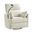 Archibald Power Rocking Swivel Nursery Recliner In Ivory