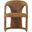 Archie Dining Chair In Tan