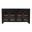 Archimedes 60 Inch Curved Arch Four Door Sideboard Storage Cabinet In Black