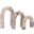 Arco Marble 3 Piece Decorative Object In Beige