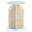 Arden Italian Marble Side Table In Cream