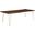 Ardor Gold Walnut 96 Inch Live Edge Acacia Wood Dining Table