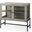 Arelius Accent Cabinet In Gray and Black