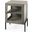 Arelius End Table In Black and Gray