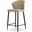 Ariel Wheat Leather And Black Legs Counter Stool