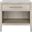 Ariella 1 Drawer Wood Nightstand In Light Grey