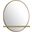 Arini Round Dresser Mirror Sand Wash