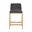 Arizona Counter Stool In Grey and Natural