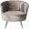 Arlette Hazelwood Velvet Retro Mid Century Accent Chair