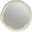 Armada 30 Inch Aluminum Mirror In Cream