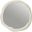 Armada 36 Inch Aluminum Mirror In Cream