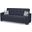 Armada X Upholstered Convertible Sofabed with Storage In Dark Blue