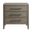 Armes 3-Drawer Nightstand In Grey
