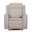 Armstrong Power Recliner with Heat and Massage In Buffy Cream