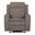 Armstrong Power Recliner with Heat and Massage In Buffy Taupe