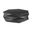 Arreto Solid Wood Hexagonal Storage Coffee Table In Black